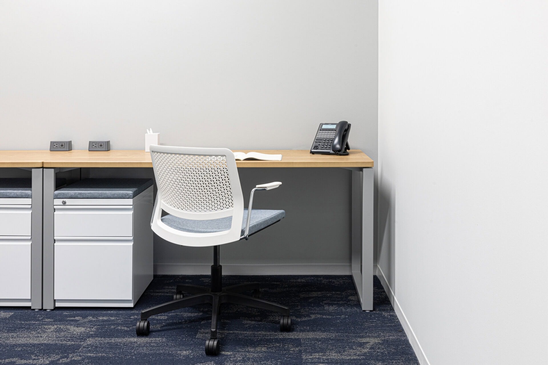 Commercial office furniture installation completed by On Point Installations in Chicago, IL