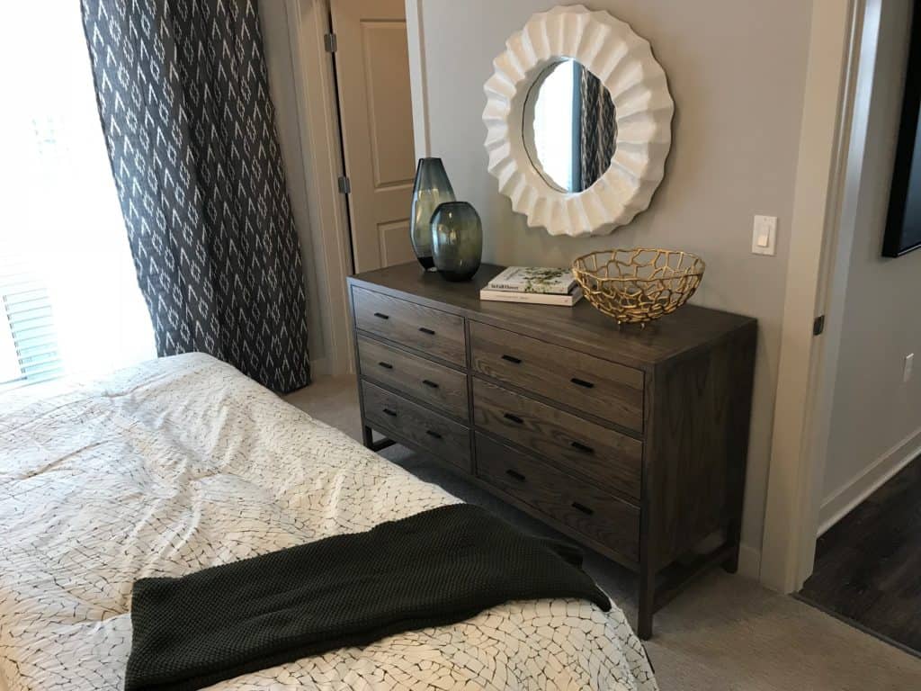 Designer Model Senior Living Bedroom