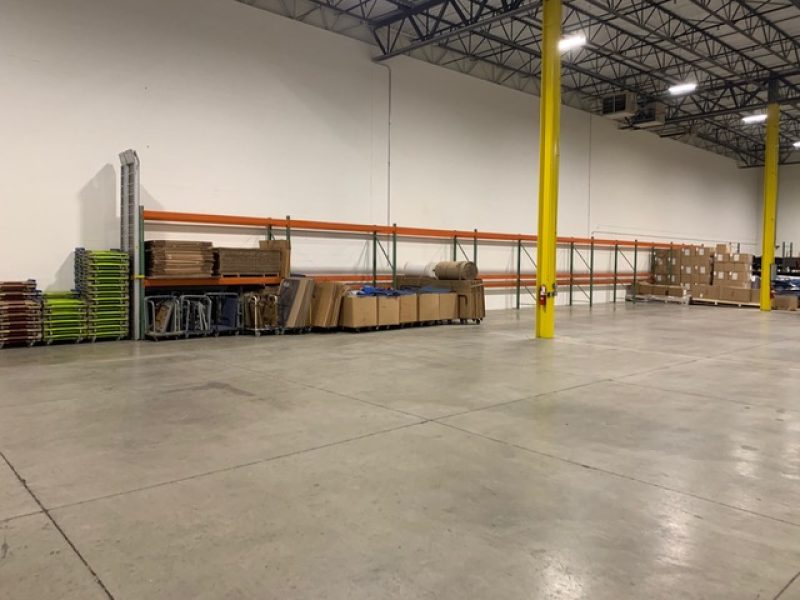 warehouse with plenty of room for storage