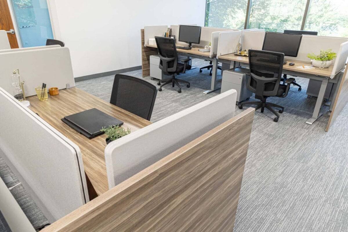 Office Space Plan Implemented By On Point Installations