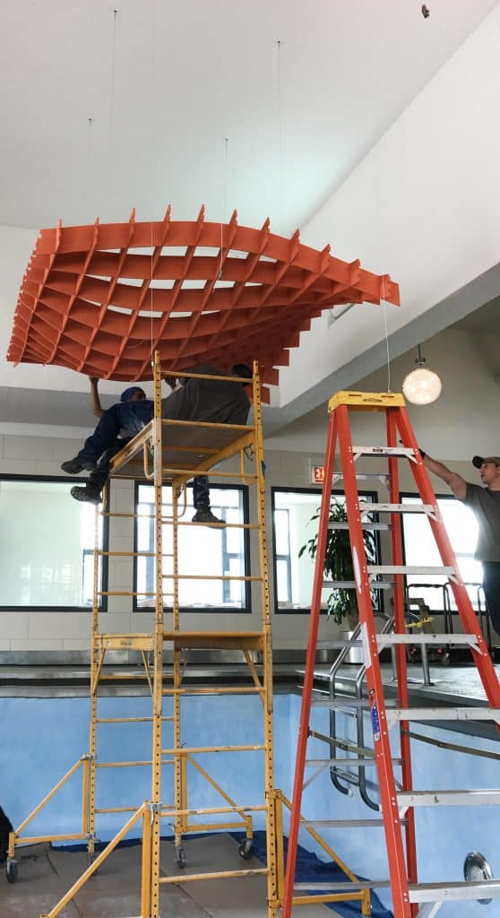 On Point Installations' Artwork Installation